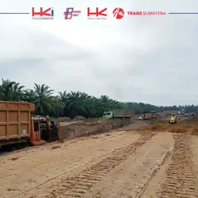 Proyek Pembangunan Jalan Tol Binjai - Brandan Zona 2